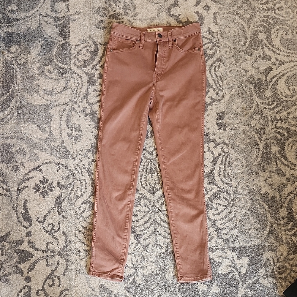 Madewell Women's Rust Jeans